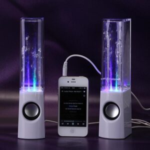 Par de Caixas de Som Dancing Water LED – Show de Águas Dançantes e Som 3D
