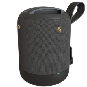 Caixa de Som Bluetooth Power Bass – Revestimento em Tecido e Som de Alta Fidelidade